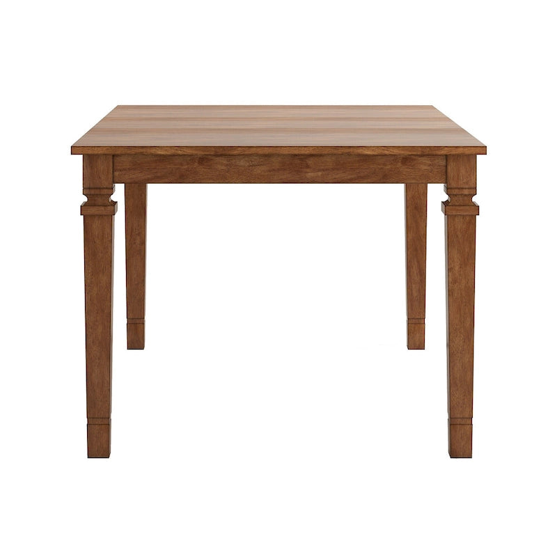 Table de salle à manger en bois hauteur comptoir