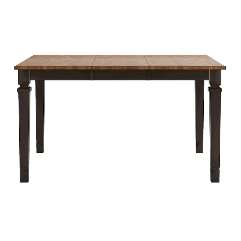 Table de salle à manger en bois hauteur comptoir