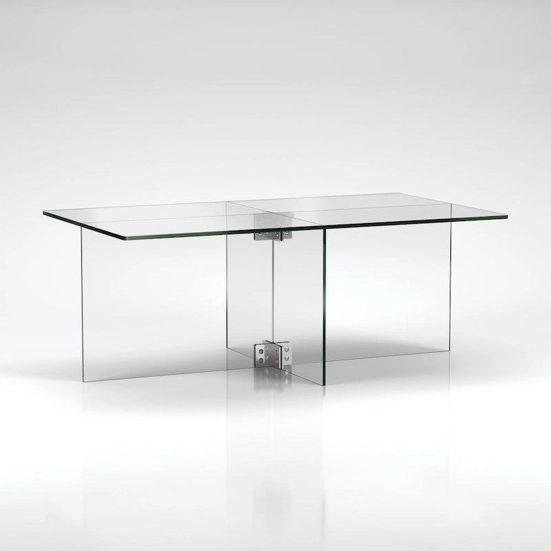 Table basse en verre