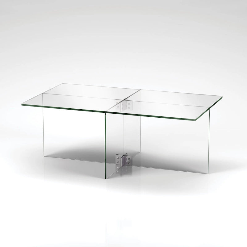 Table basse en verre