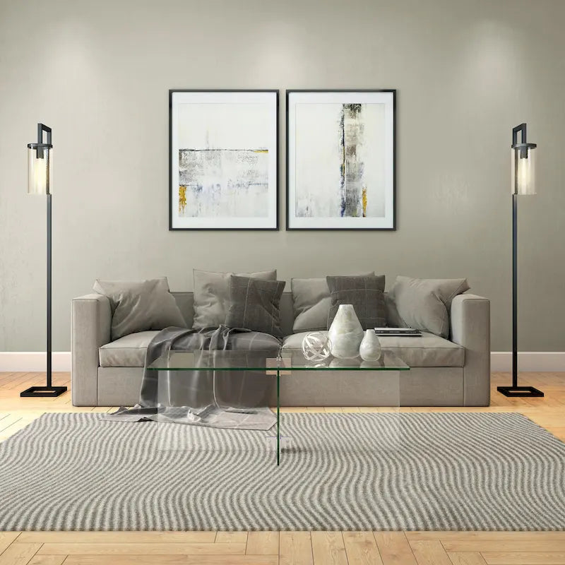 Table basse en verre