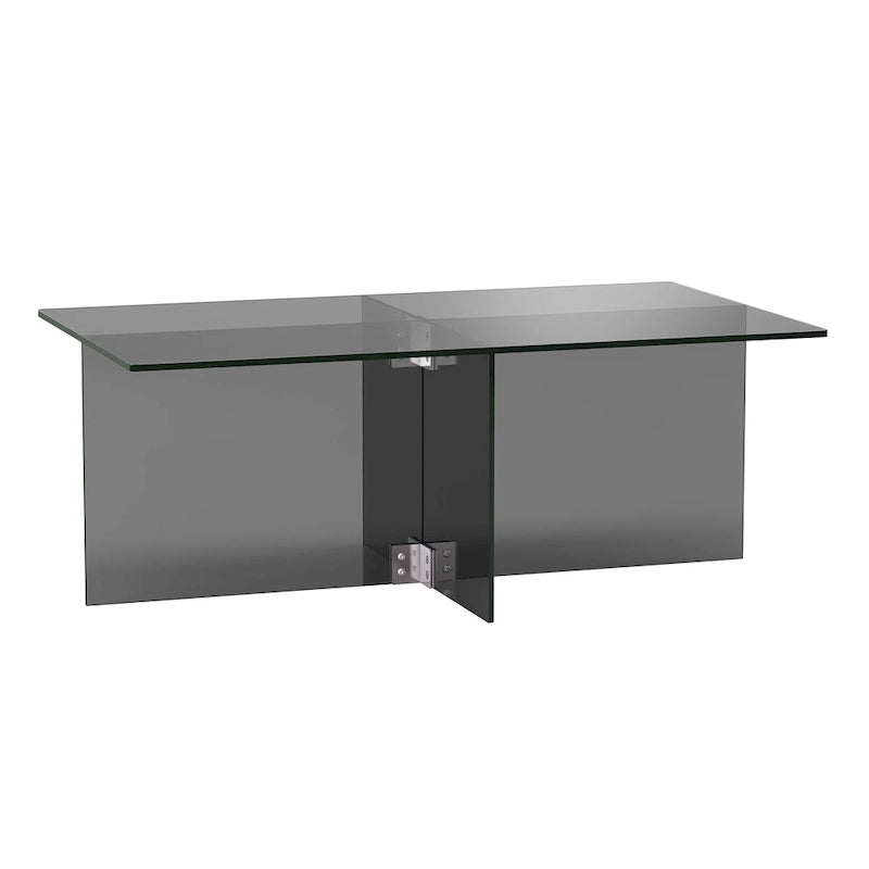Table basse en verre