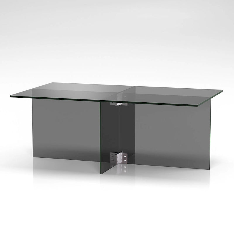 Table basse en verre