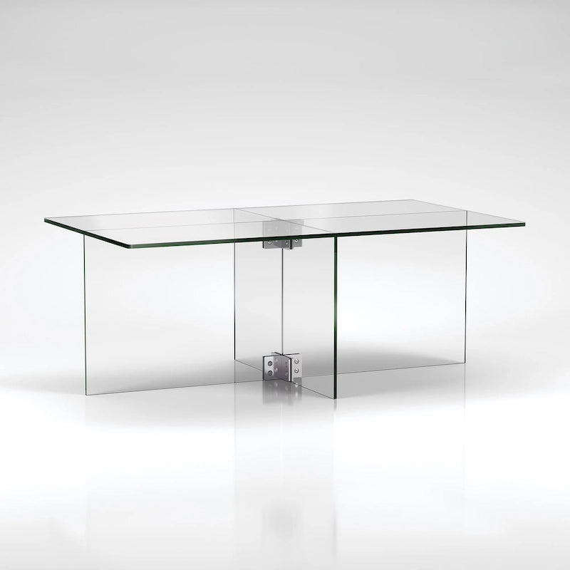 Table basse en verre